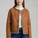 Audrey | Women's Cropped Jacket | Contrast Trim