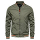 Bradley | Men's Bomber Jacket | Ribbed Collar