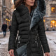 Kate | Women's Hooded Quilted Coat | Fur-Lined