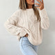 Hazel | Women's Cable-Knit Sweater | Oversized