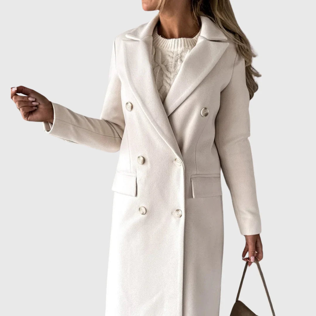 Jolie | Women's Long Coat | Tailored Fit - Vellmont & Co.