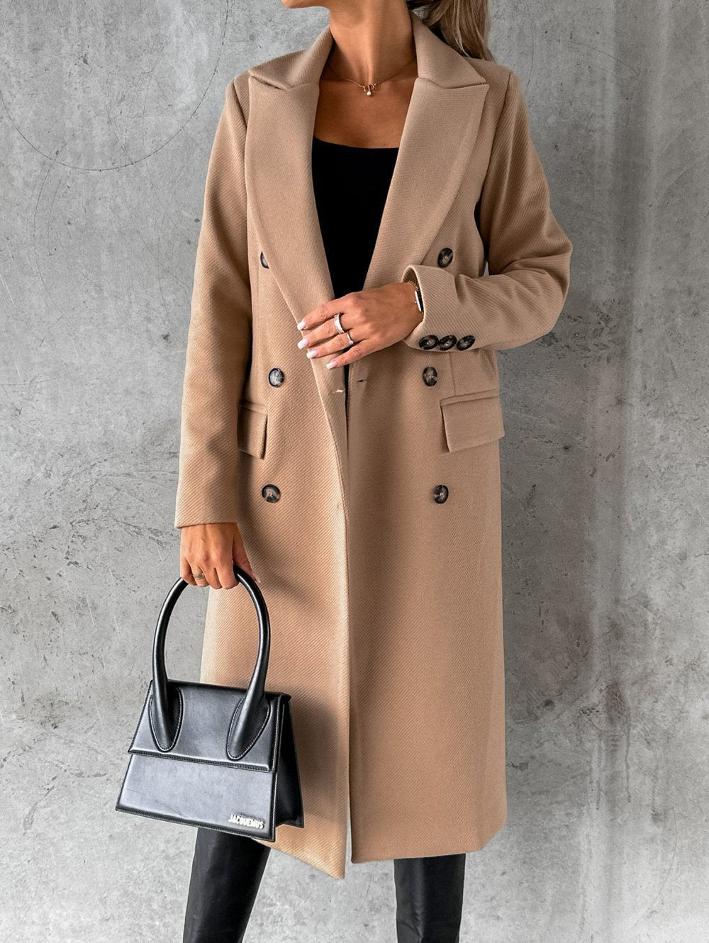 Jolie | Women's Long Coat | Tailored Fit - Vellmont & Co.