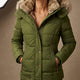 Liesl | Women's Quilted Puffer Jacket | Faux Fur Hood