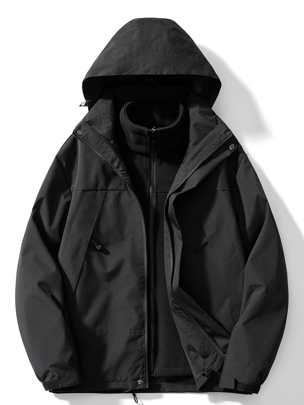 Oliver | Men's 3-in-1 Hooded Jacket | Fleece-Lined - Vellmont & Co.