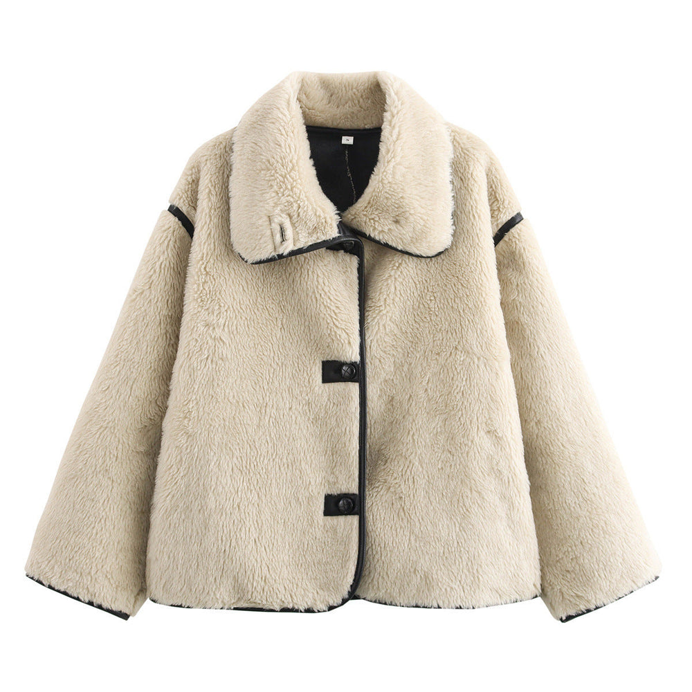 Tessa | Women's Teddy Jacket | Shawl Collar - Vellmont & Co.